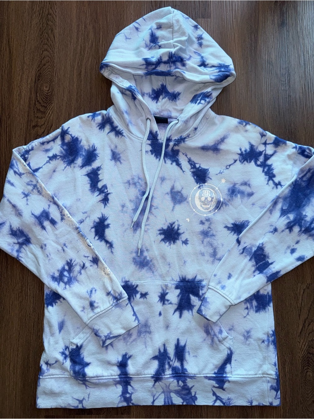 Empyre Lavender Tie-Dye Hoodie with Logo Tag